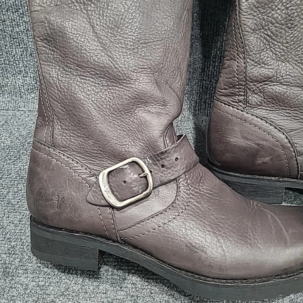 FRYE Veronica‎ Slouch Boots Gray Women's US 9B - Picture 9 of 15
